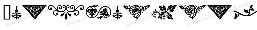 Feathergraphy Decoration字体转换